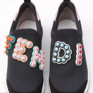 Fendi fun fair logo sneaker